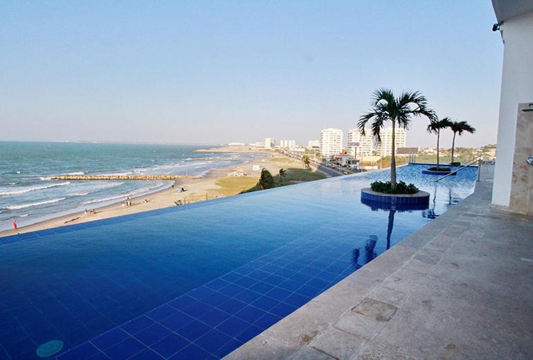 Beachfront Next To The Walled City Apartment Cartagena Exterior photo